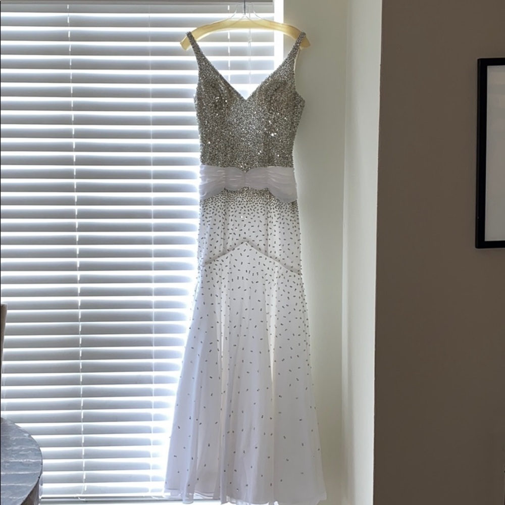 Landa Beaded Pageant / Prom Gown – Size 4